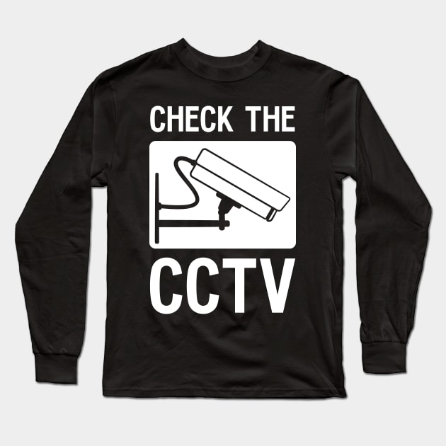 British Cop Show CCTV Long Sleeve T-Shirt by Huhnerdieb Apparel